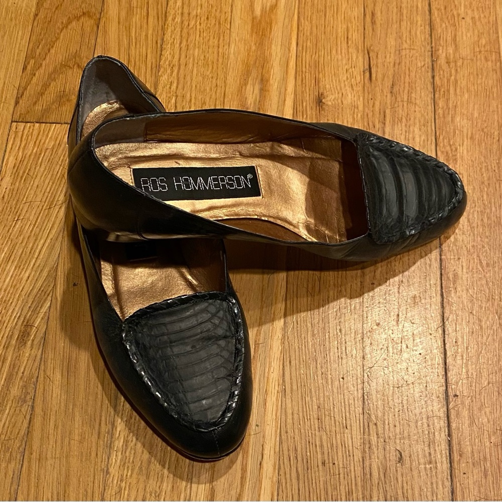 Ros Hommerson Black Flats